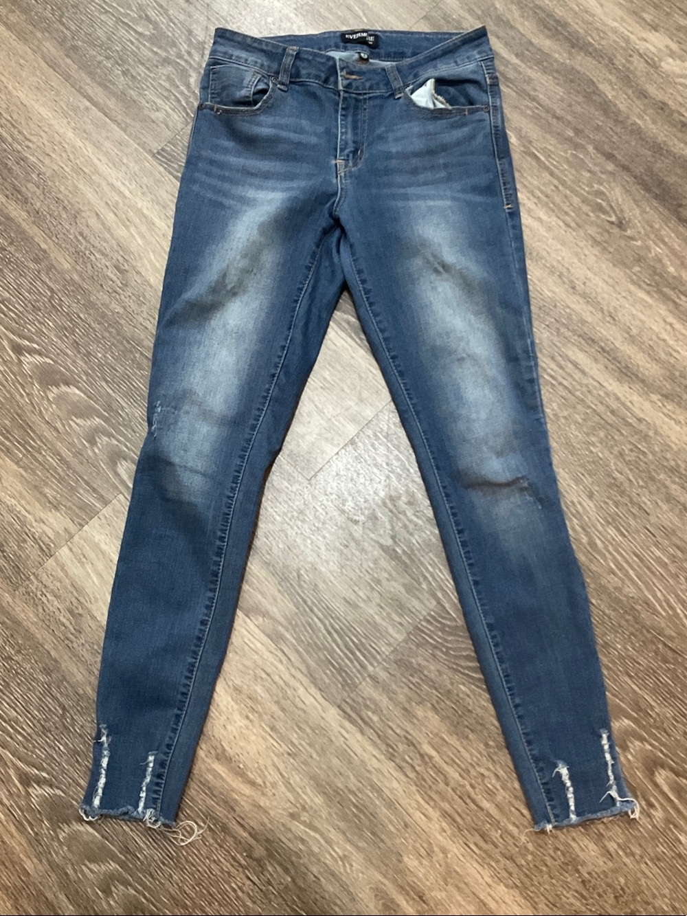 Women’s Dark Blue Skinny Jeans - Unbranded